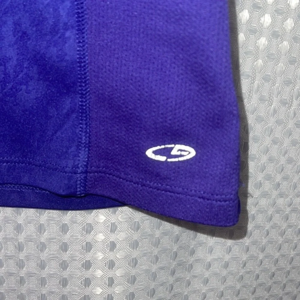 Girl's C9 by Champion Dark Purple Short Sleeve Knit T-Shirt Medium XS (4-5).